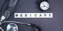 stethoscape with the word medicare