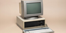 Vintage desktop PC